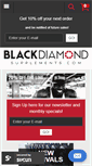 Mobile Screenshot of blackdiamondsupplements.com